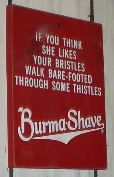 burma shave