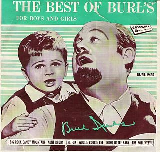 man on the flying trapeze, burl ives, best of burl's for boys and girls